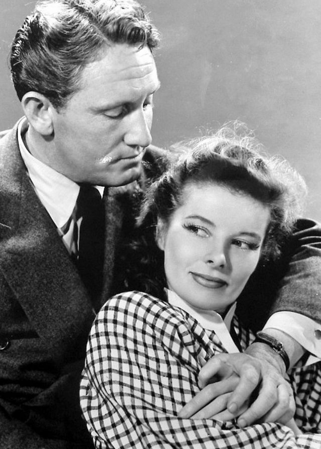 Katharine Hepburn with Spencer Tracy