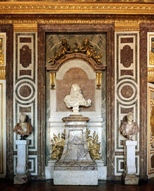 Bust of Louis XIV by Antonio Canova, 1665, Salon de Diane Palace of Versailles