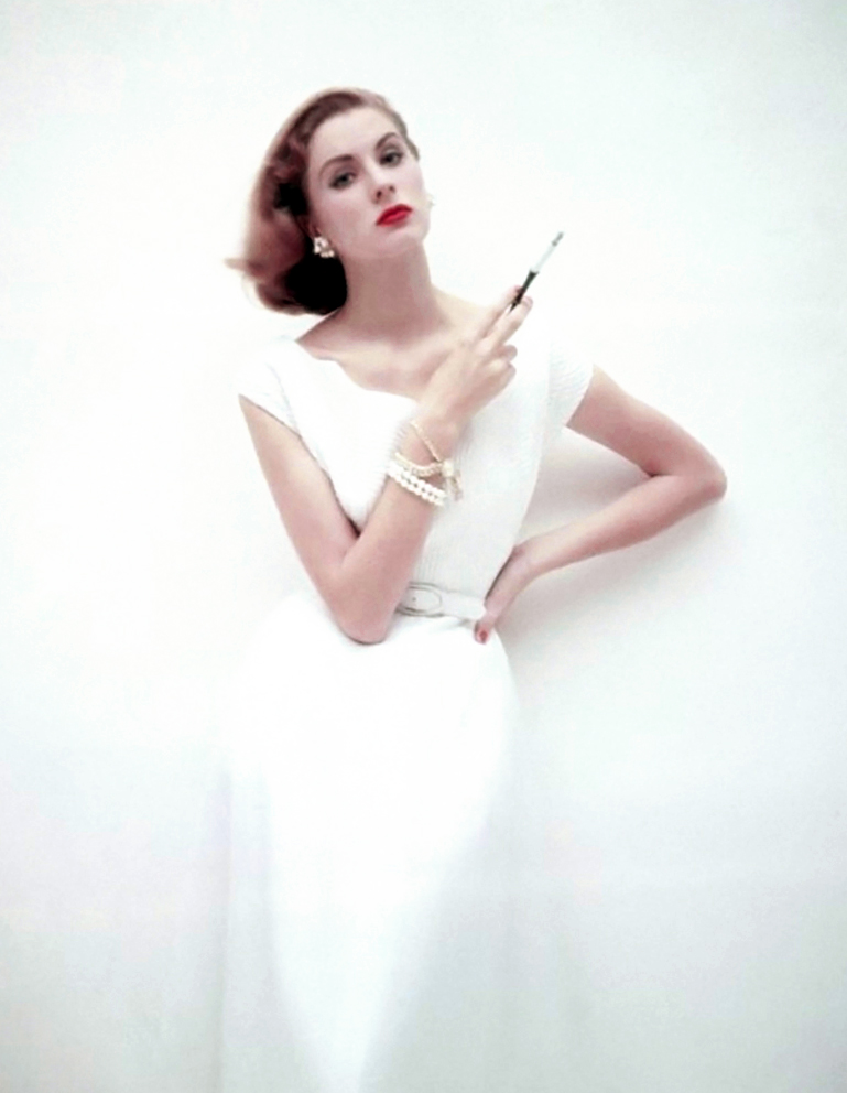 Suzy Parker, 1952, photo by Clifford Coffin