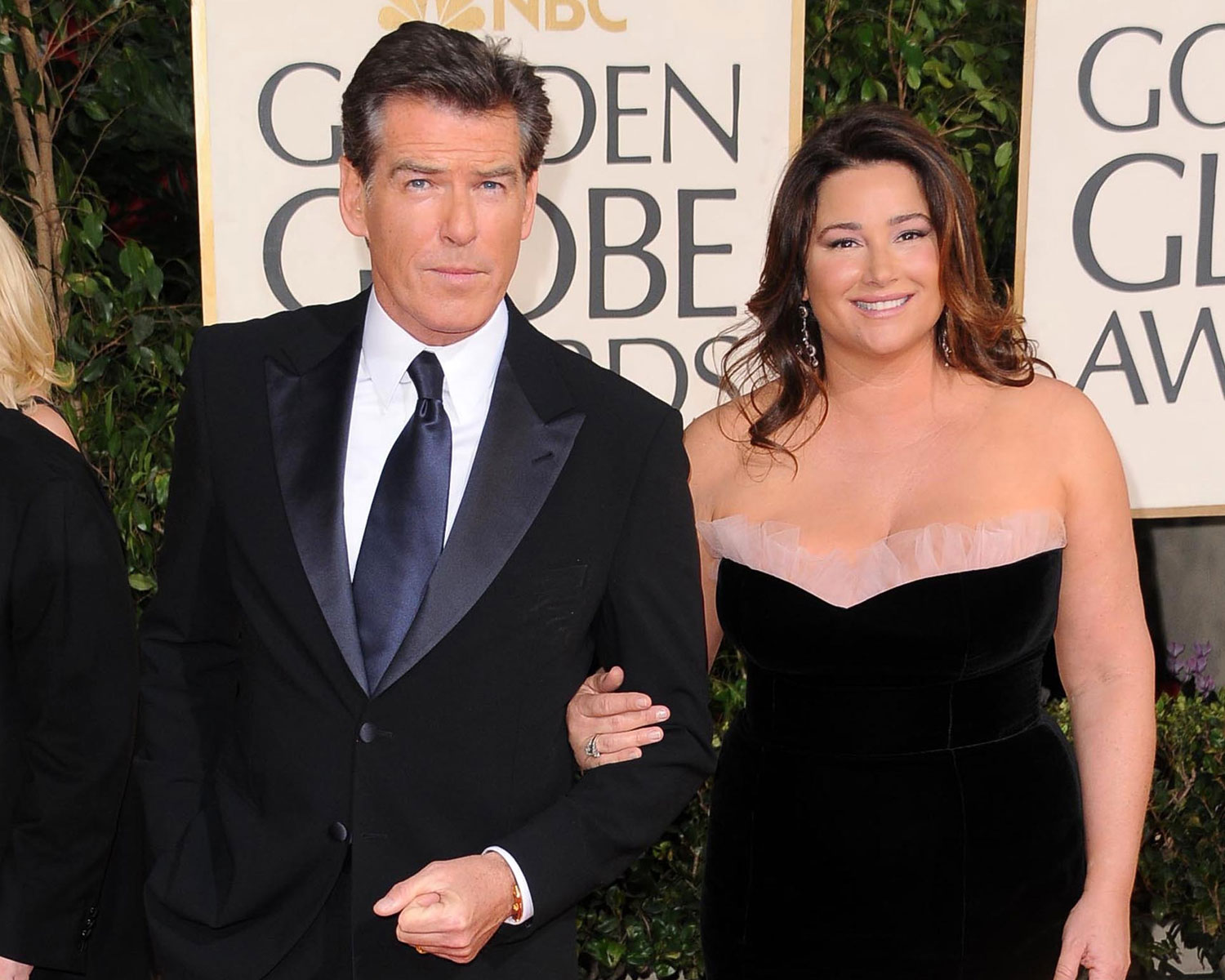 ierce Brosnan and his second wife Keely Shaye Smith
