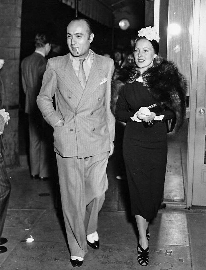 Charles Boyer and his wife Pat Paterson, married for forty-four years