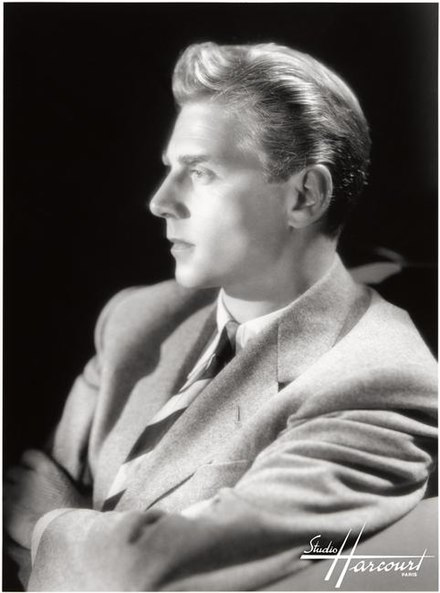 Jean-Pierre Aumont, jeune, en 1946 (photo studio Harcourt).