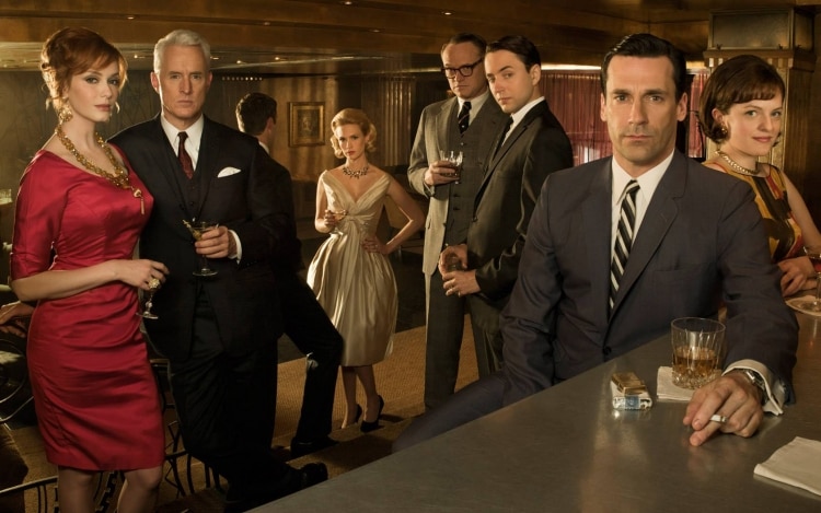 Mad men(tv series 2007-2015), the most elegant American TV series
