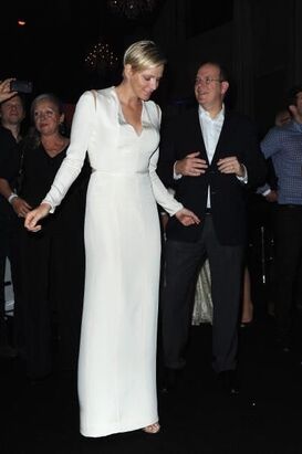 Princess Charlène of Monaco in 2013