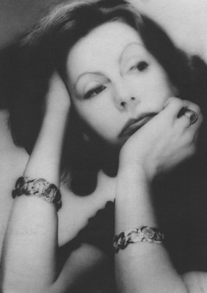 Greta Garbo, photo by Hoyningen-Huene, 1955