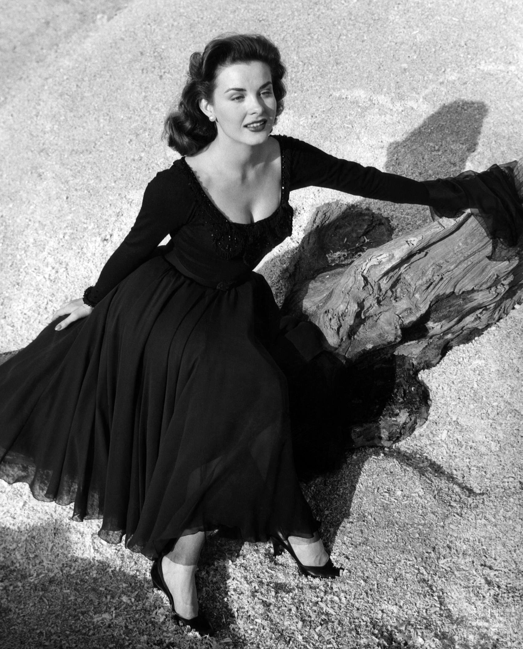 Jean Peters (October 15, 1926 – October 13, 2000), Amercian actress, the wife of billionaire Howard Hughes