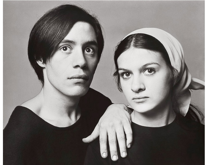 Paloma Picasso avec Claude Picasso, photo Richard Avedon, 1966