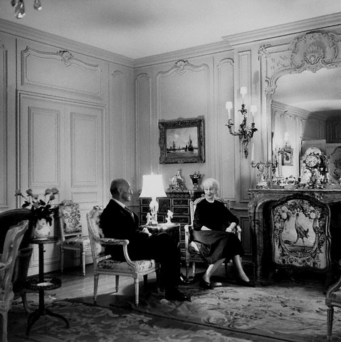 Consuelo Vanderbilit with her husband Jacques Balsan(16 September 1868-4 November 1956)