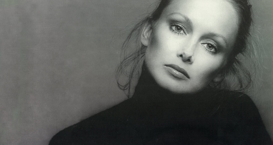 Karen Graham for Estee Lauder, photo by Victor Skrebneski, 1976