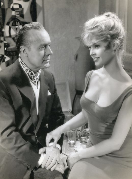 Charles Boyer with Brigitte Bardot in Une Parisienne (1957)