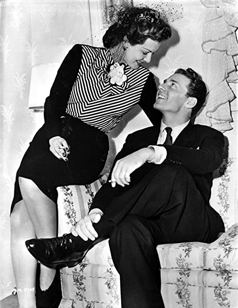 Jean Pierre Aumont with Maria Montez, his second wife