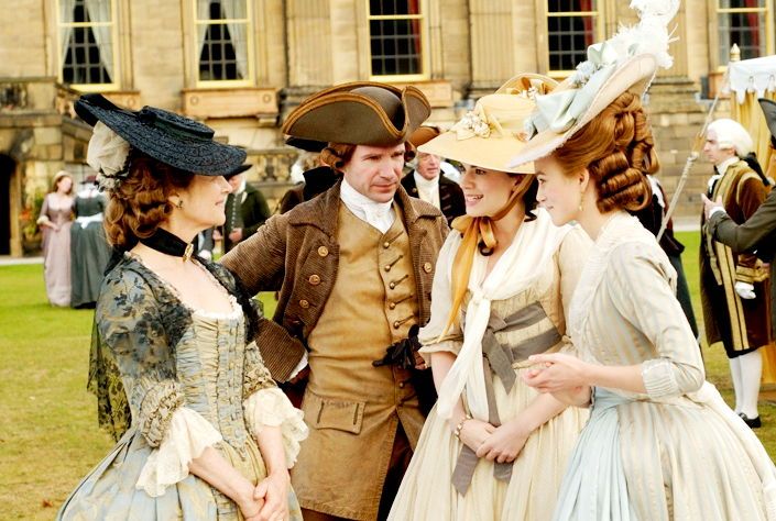The Duchess(film, 2008) starring Keira Knightley, Ralph Fiennes and Hayley Atwell