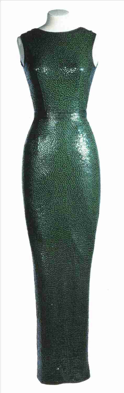 Marilyn Monroe's Norman Norell evening mermaid sequined gown, 1963
