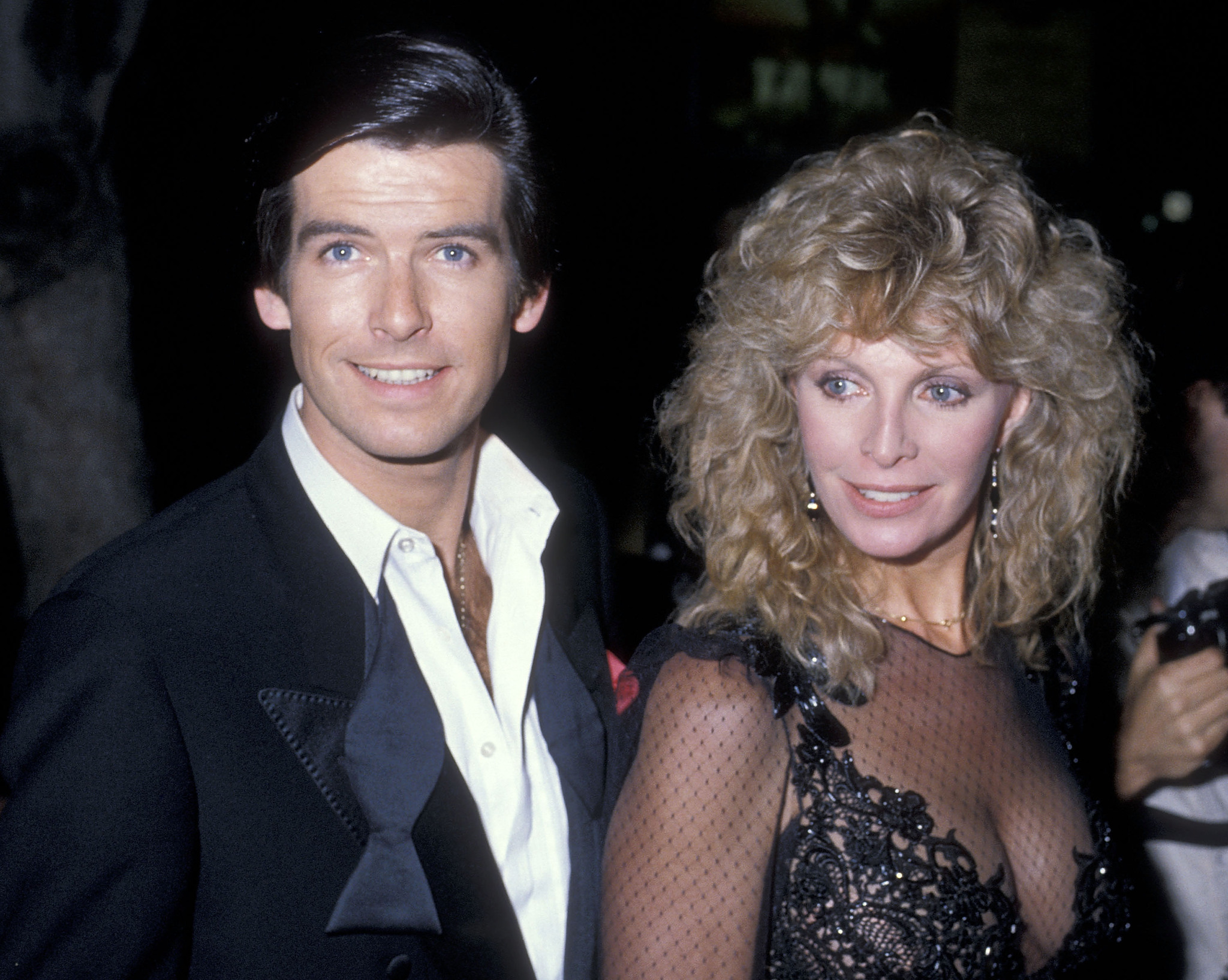 Pierce Brosnan and his first wife Cassandra Harris