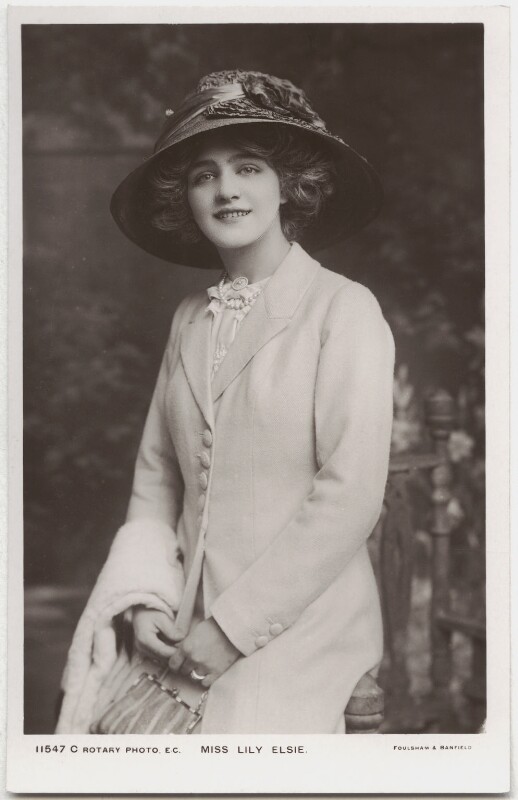 Portrait of Lily Elsie, elegancepedia