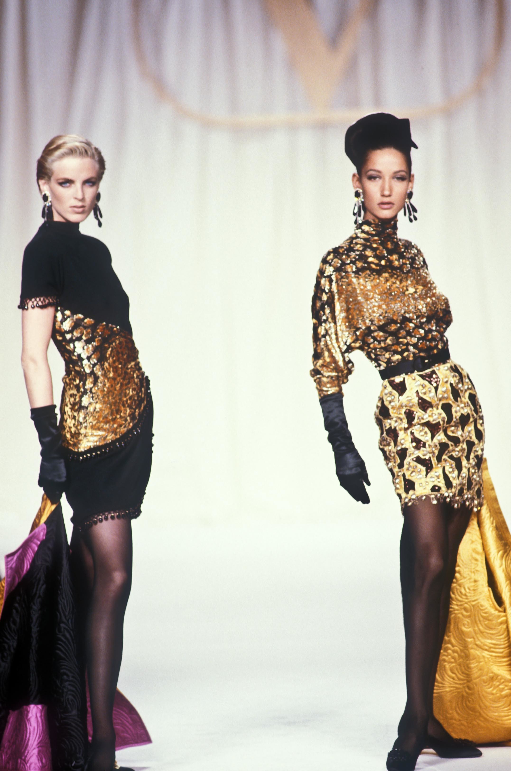 Marpessa Hennink for Valentino Ready-to-wear, Fall/Winter 1990