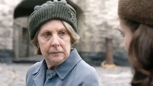​Penelope Wilton as Amelia Maugery in film The Guernsey Literary and Potato Peel Pie Society(film, 9 April 2018)