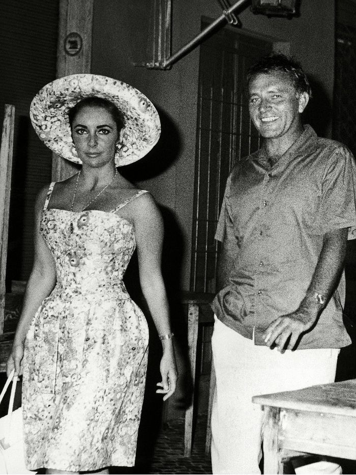 Elizabeth Taylor and Richard Burton