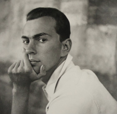 Gore Vidal, Paris, 17 February 1949, photo by Clifford Coffin