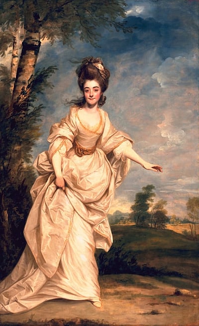 Painting by Joshhua Reynolds