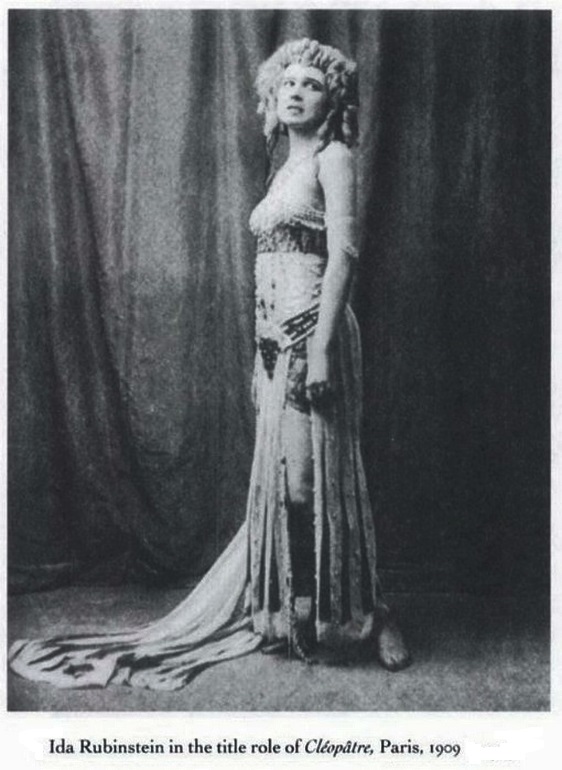 Ida Rubinstein (5 October 1883 – 20 September 1960)
