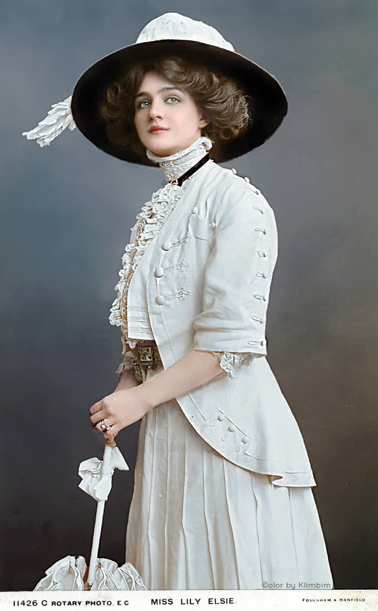 Portrait of Lily Elsie, elegancepedia