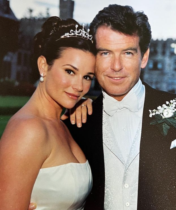 ierce Brosnan and his second wife Keely Shaye Smith