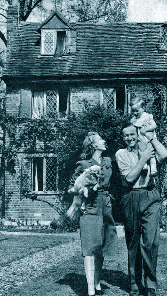 David Niven with first wife Primula 