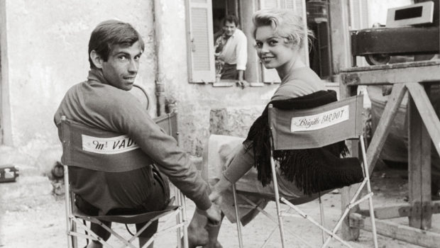 Roger Vadim with Brigitte Bardot