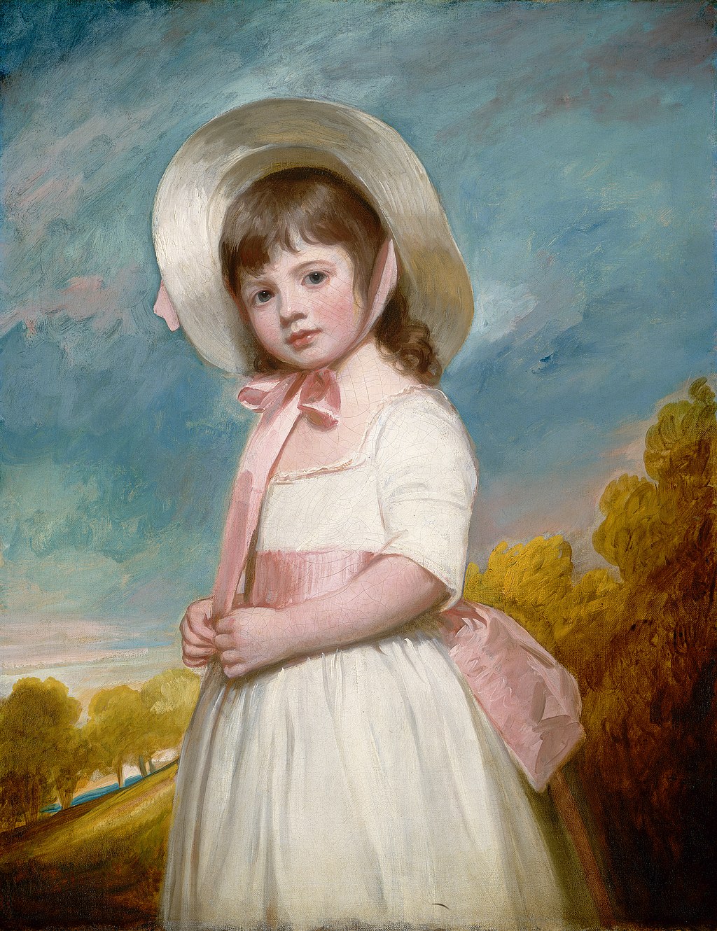 Portrait of Miss Juliana Willoughby, 1781-1788, by George Romney