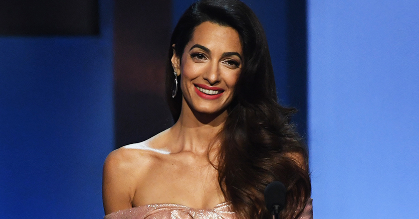 Amal Clooney (Amal Alamuddin, born 3 February 1978)