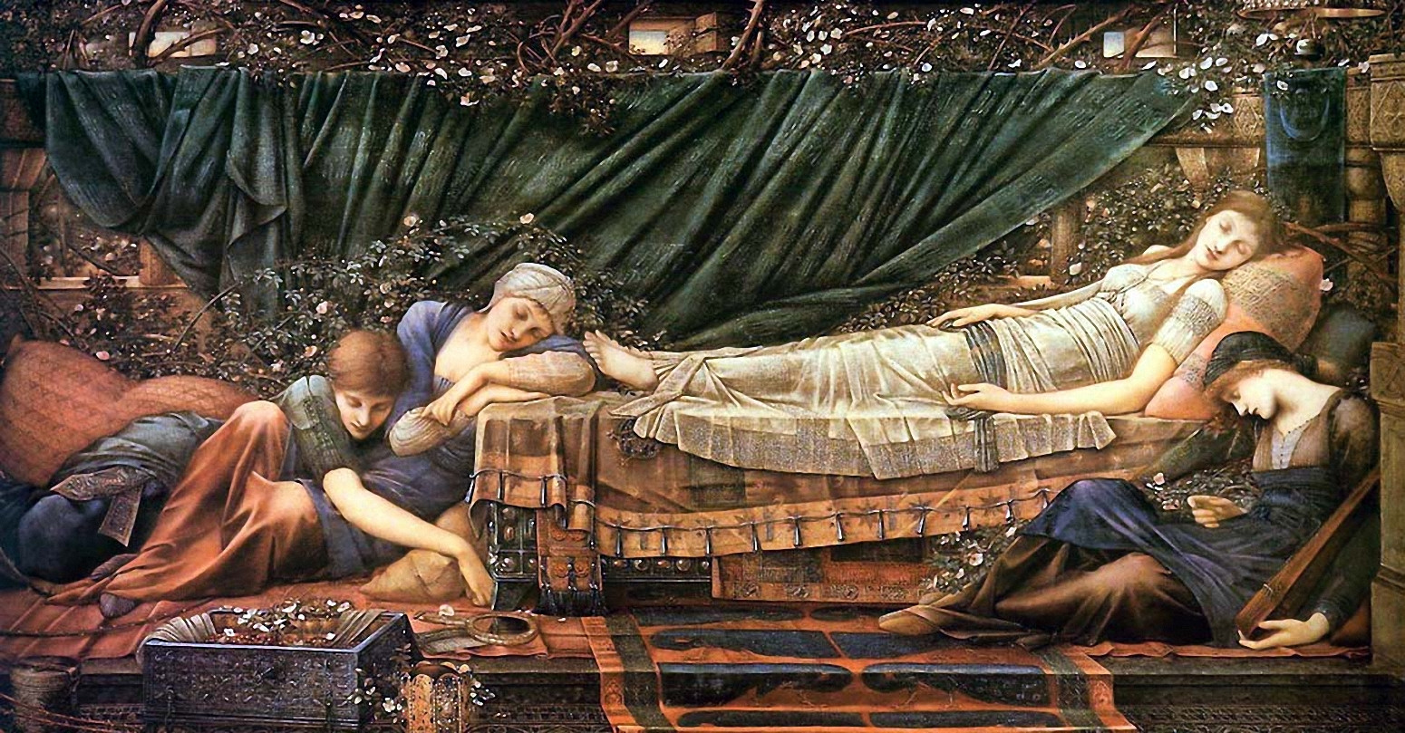 The Legend of Briar Rose Series, 4: The Rose Bower by Edward Burne-Jones