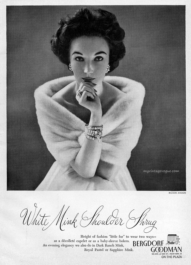 Evelyn Tripp, photo by Richard Avedon, 1953