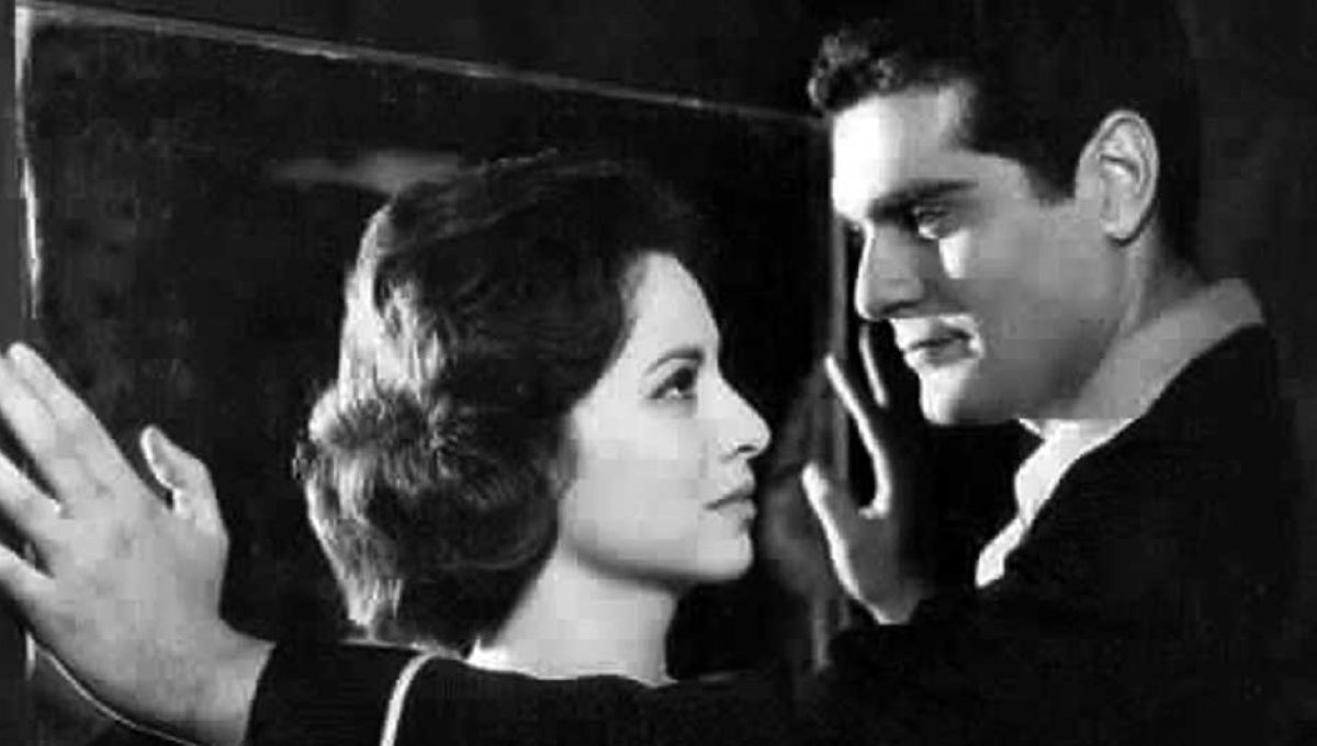 Omar Shariff with Faten Hamama