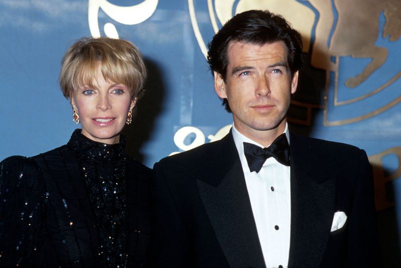 Pierce Brosnan and his first wife Cassandra Harris
