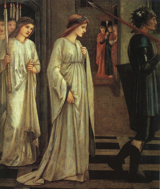 The Princess Sabra Led to the Dragon by Edward Burne-Jones, 1866