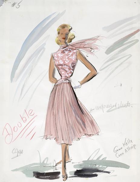 Grace Kelly movie costume as Frances Stevens in To Catch a Thief