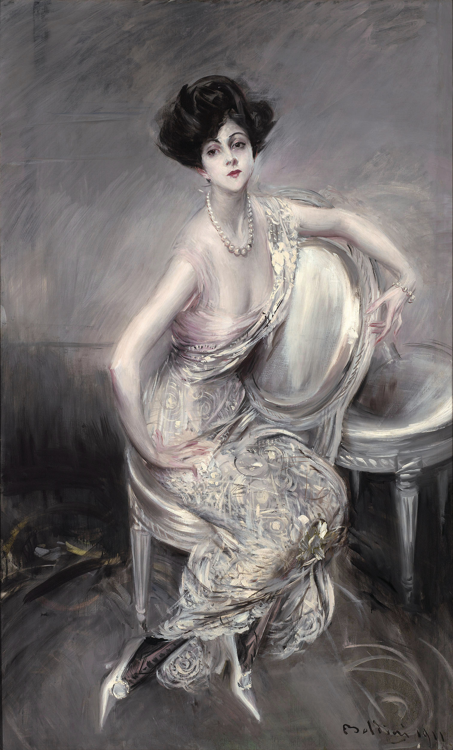 Rita Acosta de Lydig portrait by Giovanni Boldini, 1911
