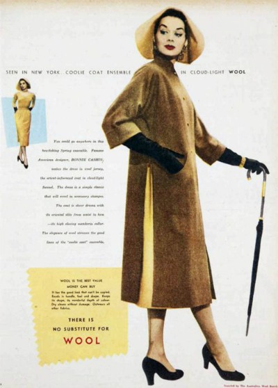 Ensembles designed by Bonnie Cashin