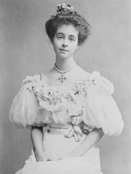 Consuelo Vanderbilt as a young girl