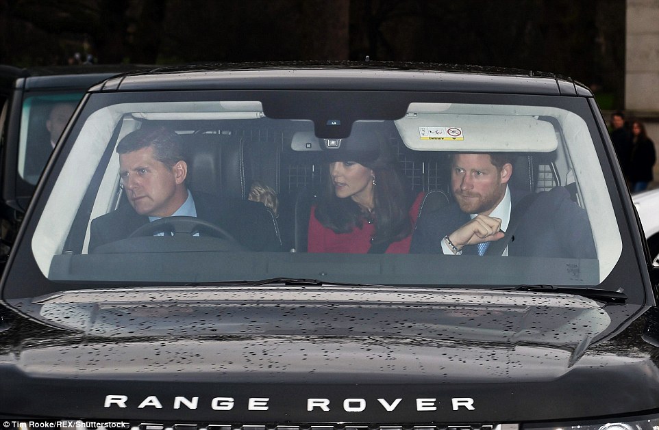 PictureKate Middleton Luisa Spagnoli red suit 16 December 2015 Christmas lunch at Buckingham Palace.