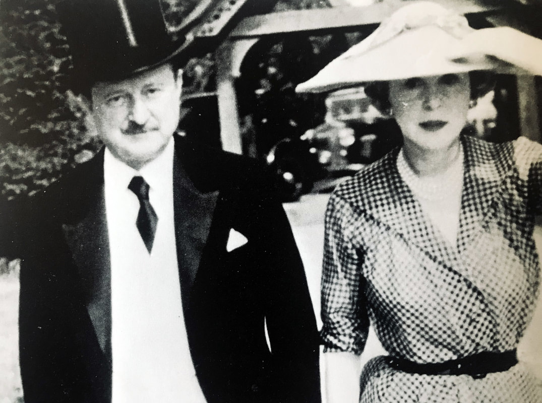 Duff Cooper and Lady Diana Cooper, Sutton Place, 1952