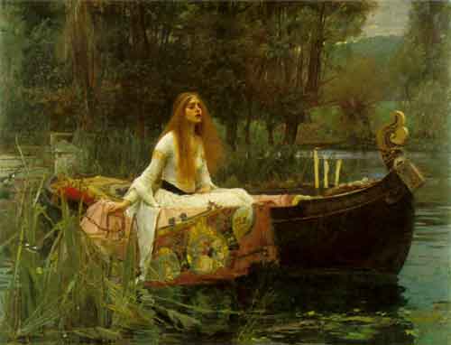 Lady of Shalott  by John Everett Millais