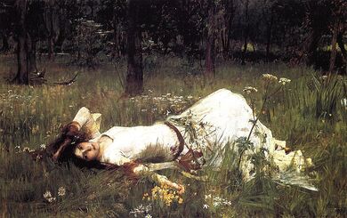 Ophelia, 1889