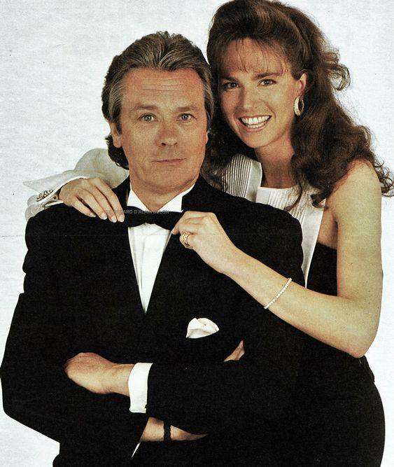 Alain Delon avec Rosalie van Breemen