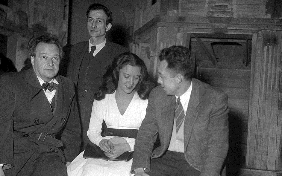 María Casares con Albert Camus