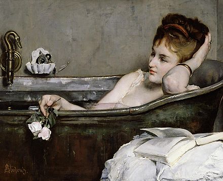 Le Bain, by Alfred Stevens, 1873-1974
