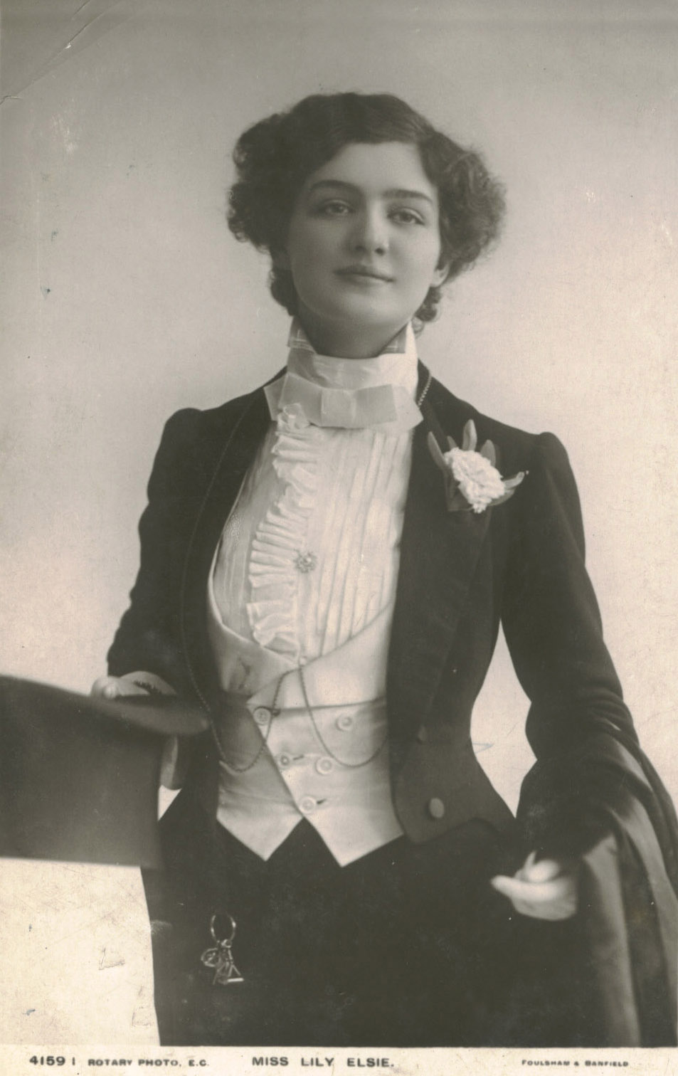 Portrait of Lily Elsie, elegancepedia