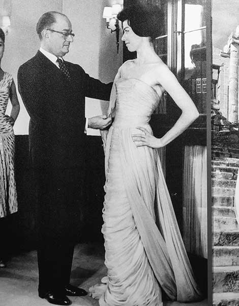 ​Jean Dessès with model