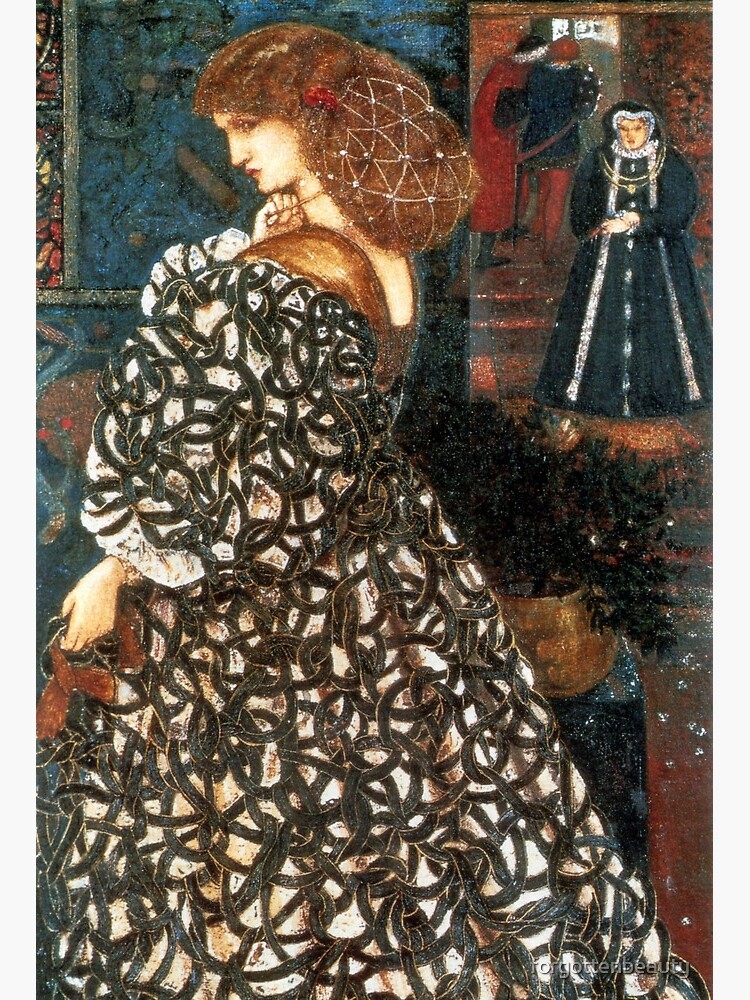 Sidonia von Borcke by Edward Burne-Jones , 1860 
